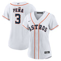 Houston Astros Jeremy Peña Women's Home Replica Jersey — White