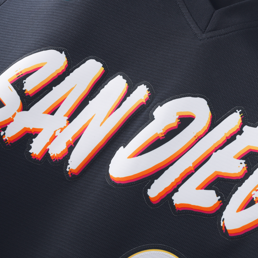 San Diego Padres Xander Bogaerts 2026 City Connect Stadium Jersey — Obsidian