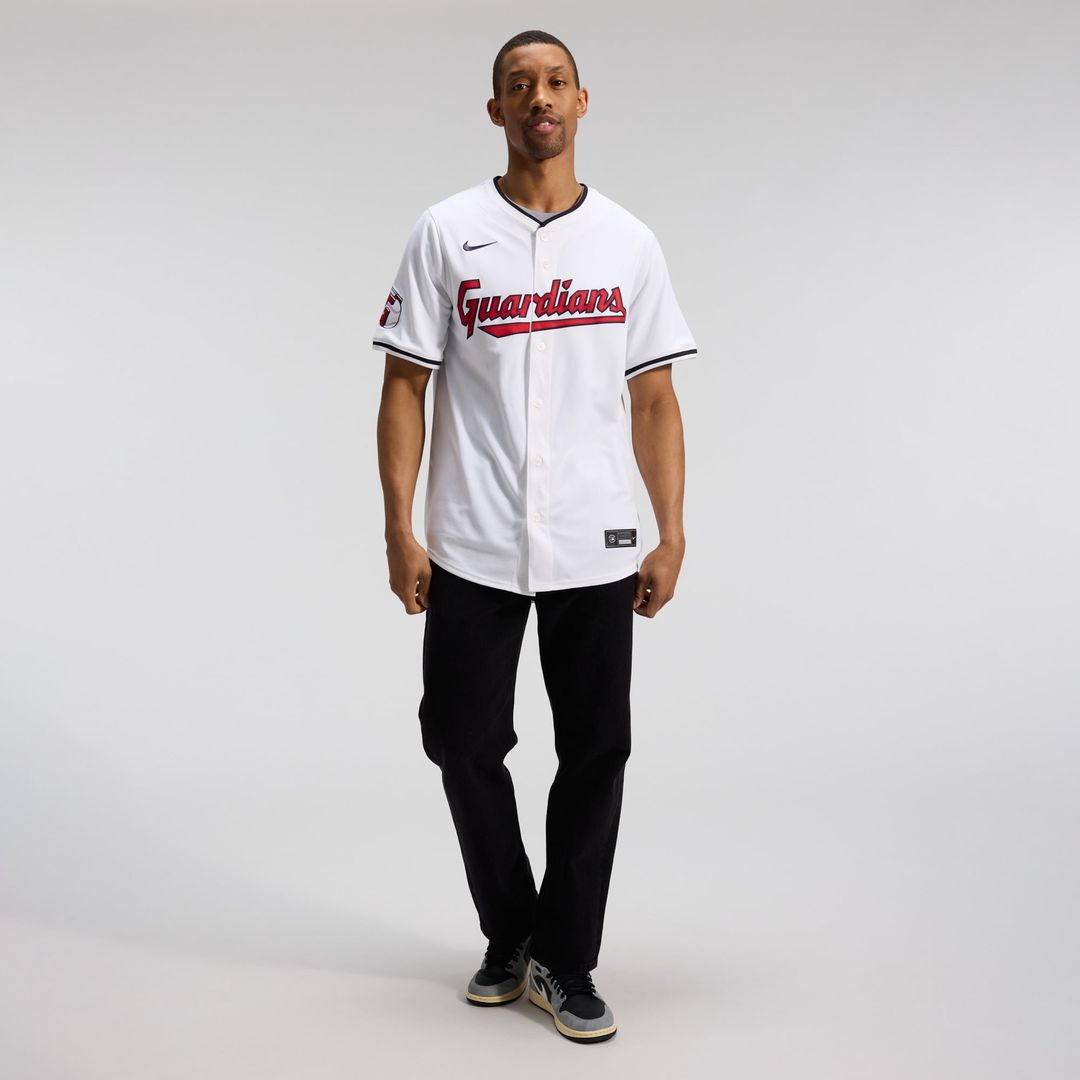 Cleveland Guardians Jose Ramirez Home Limited Jersey — White