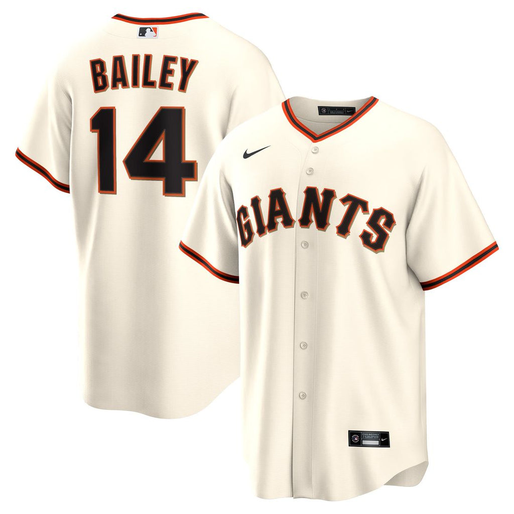 San Francisco Giants Patrick Bailey Home Replica Jersey — Cream