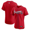 Atlanta Braves Alternate Elite Jersey — Red