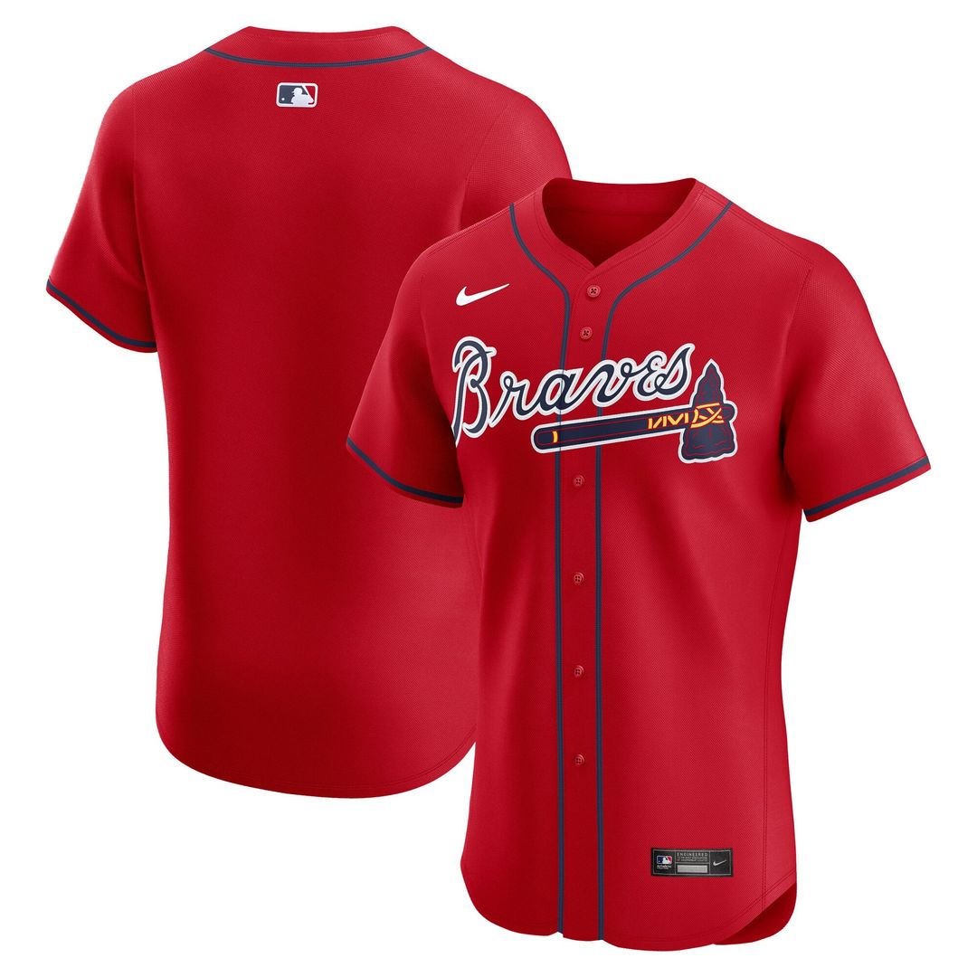 Atlanta Braves Alternate Elite Jersey — Red