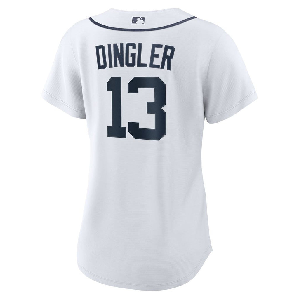 Detroit Tigers Dillon Dingler Women's Home Replica Jersey — White