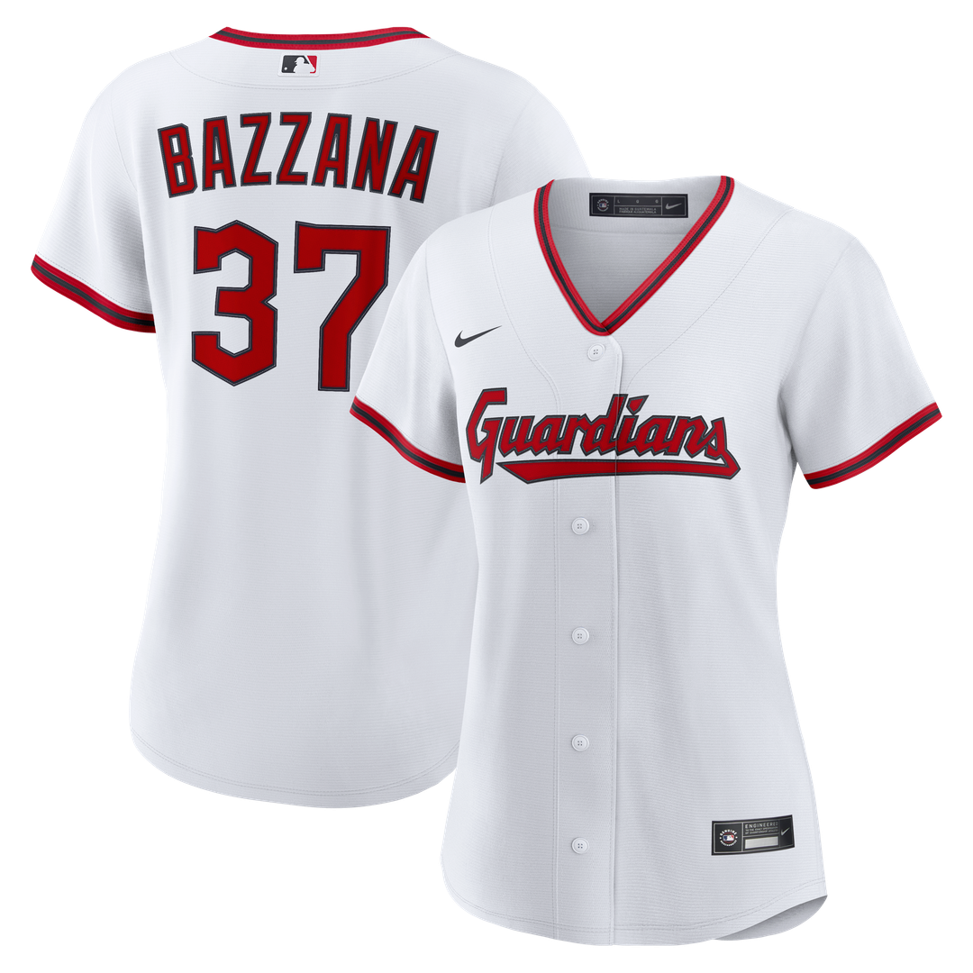 Cleveland Guardians Travis Bazzana Women's Home Replica Jersey — White