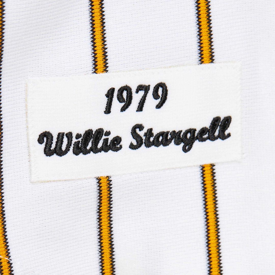 Pittsburgh Pirates Willie Stargell Cooperstown 1979 Authentic Jersey — White
