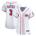 Cincinnati Reds Ke'Bryan Hayes Women's Home Limited Jersey — White