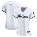 Miami Marlins Women's Home Limited Jersey — White