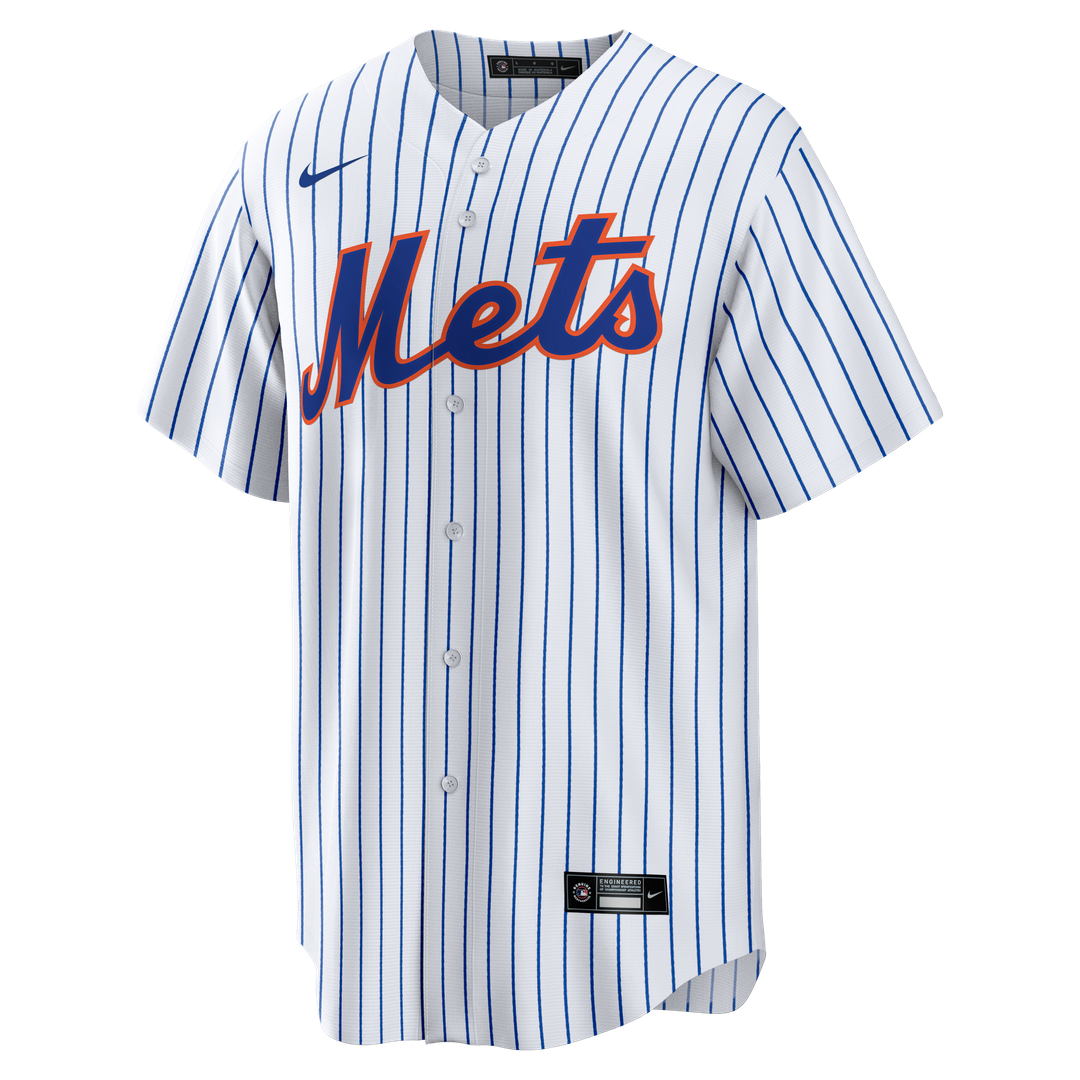 New York Mets Dwight Gooden Home Retired Replica Jersey — White