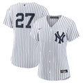 New York Yankees Giancarlo Stanton Women's Home Replica Jersey — White