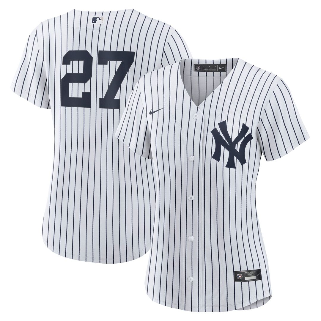 New York Yankees Giancarlo Stanton Women's Home Replica Jersey — White