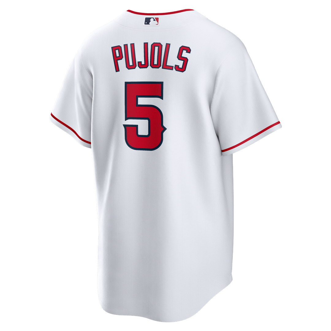 Los Angeles Angels Albert Pujols Home Retired Replica Jersey — White
