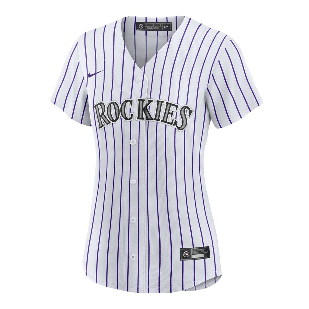 Colorado Rockies Ryan Ritter Women's Home Replica Jersey — White