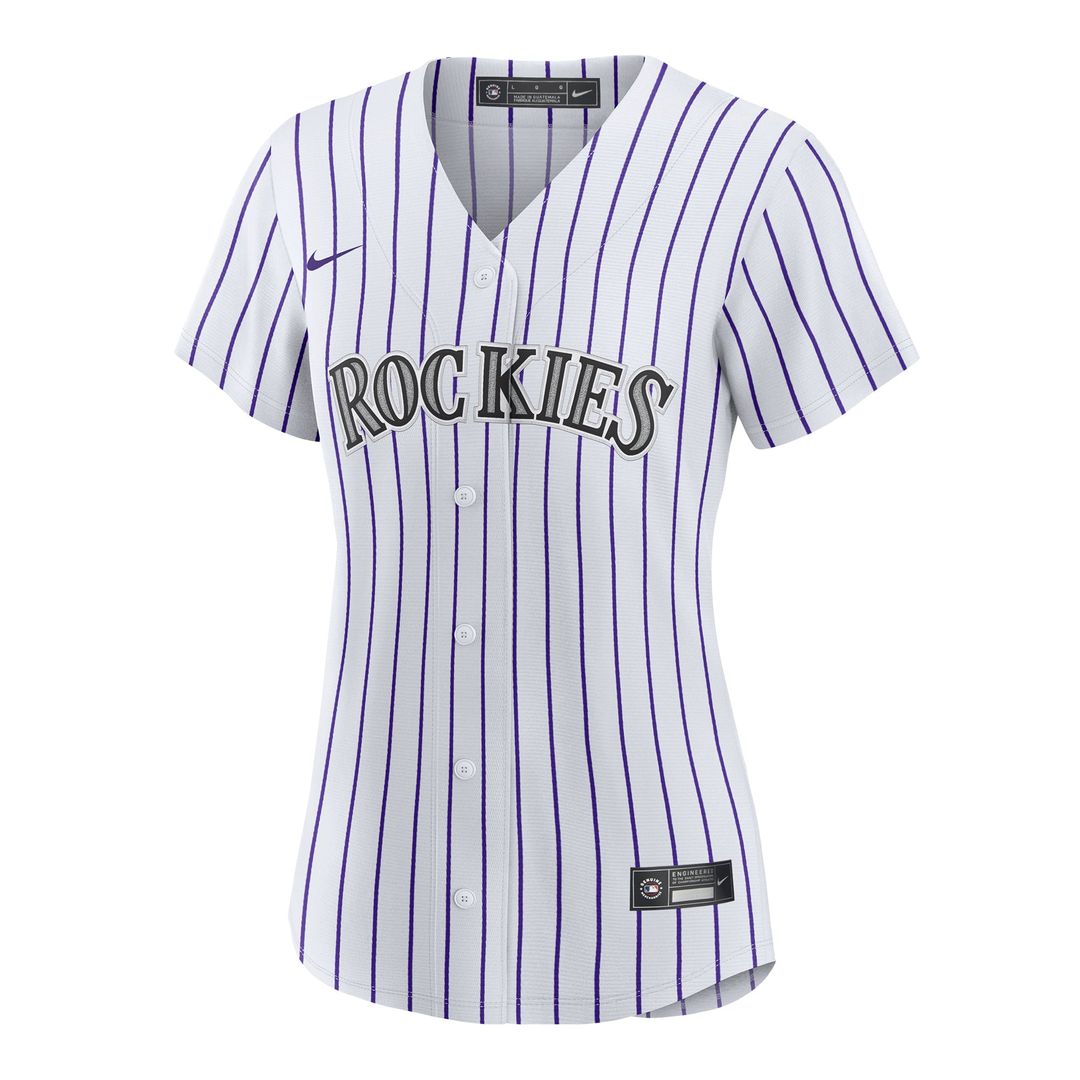 Colorado Rockies Ryan Ritter Women's Home Replica Jersey — White