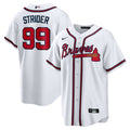 Atlanta Braves Spencer Strider Replica Jersey — White