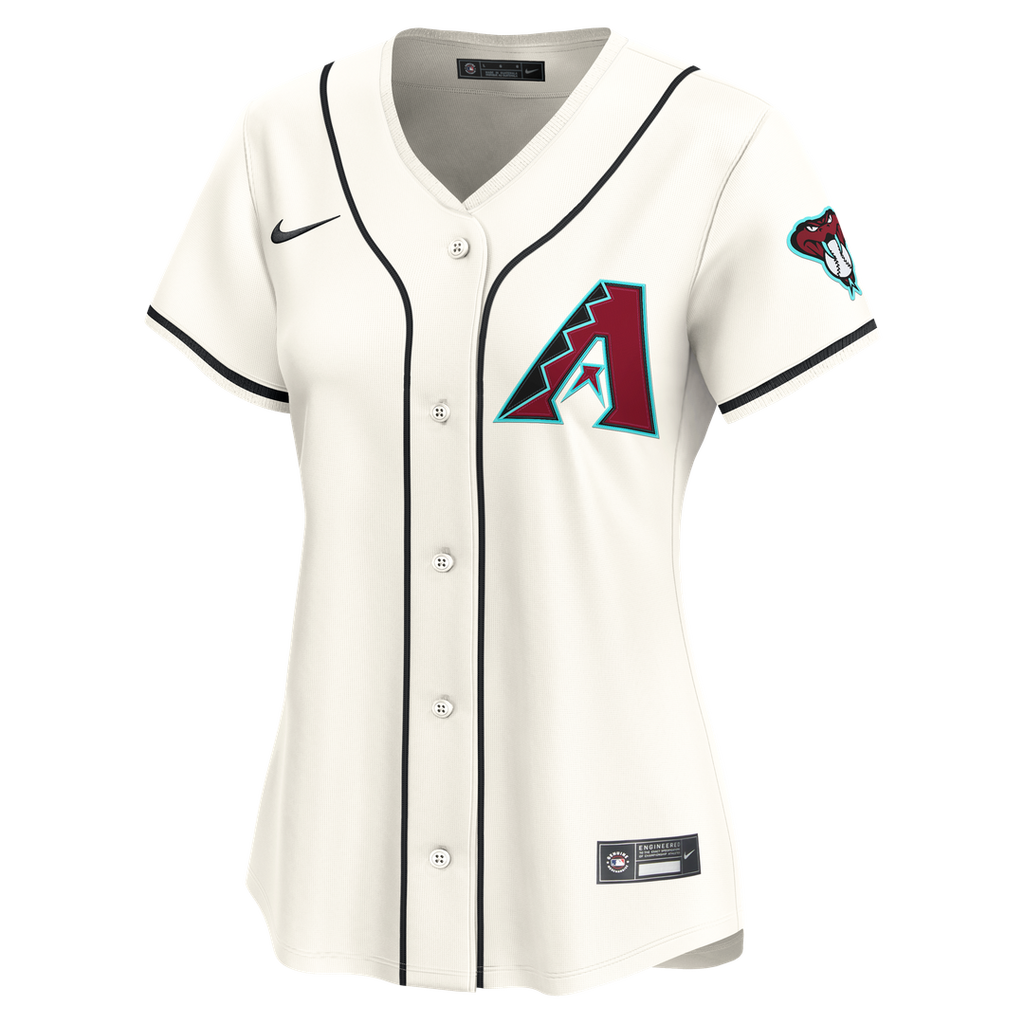 Arizona Diamondbacks Women's Home Limited Jersey — Cream
