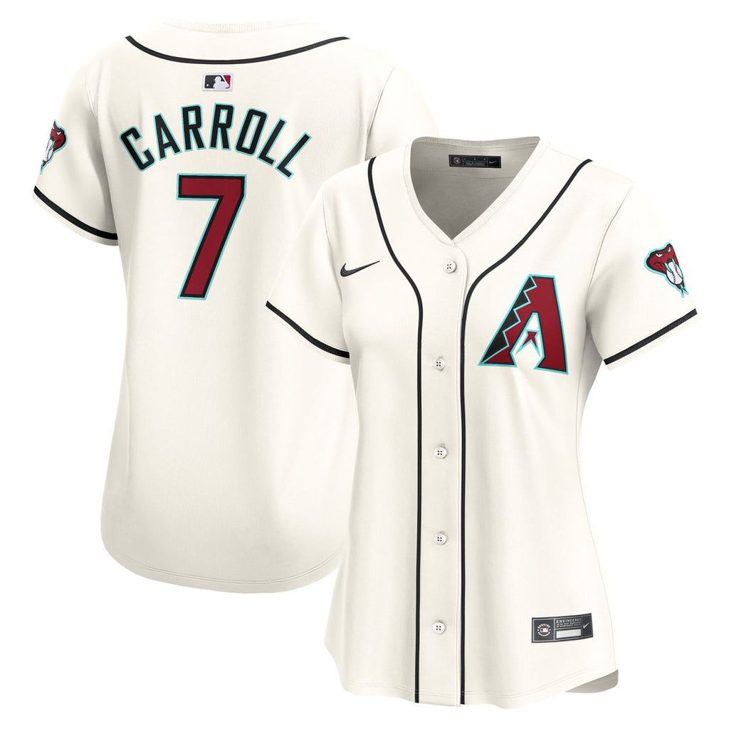 Arizona Diamondbacks Corbin Carroll Women's Home Limited Jersey — White