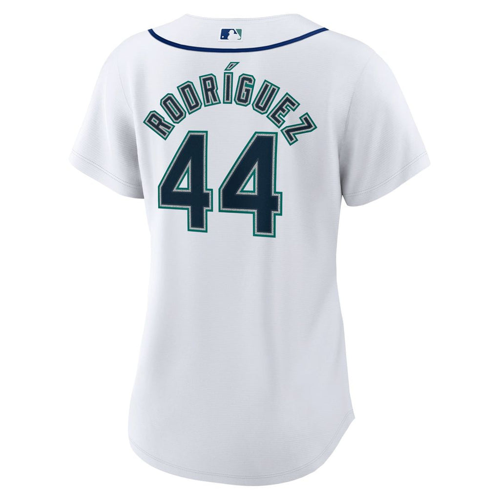 Seattle Mariners Julio Rodriguez Women's Home Replica Jersey — White