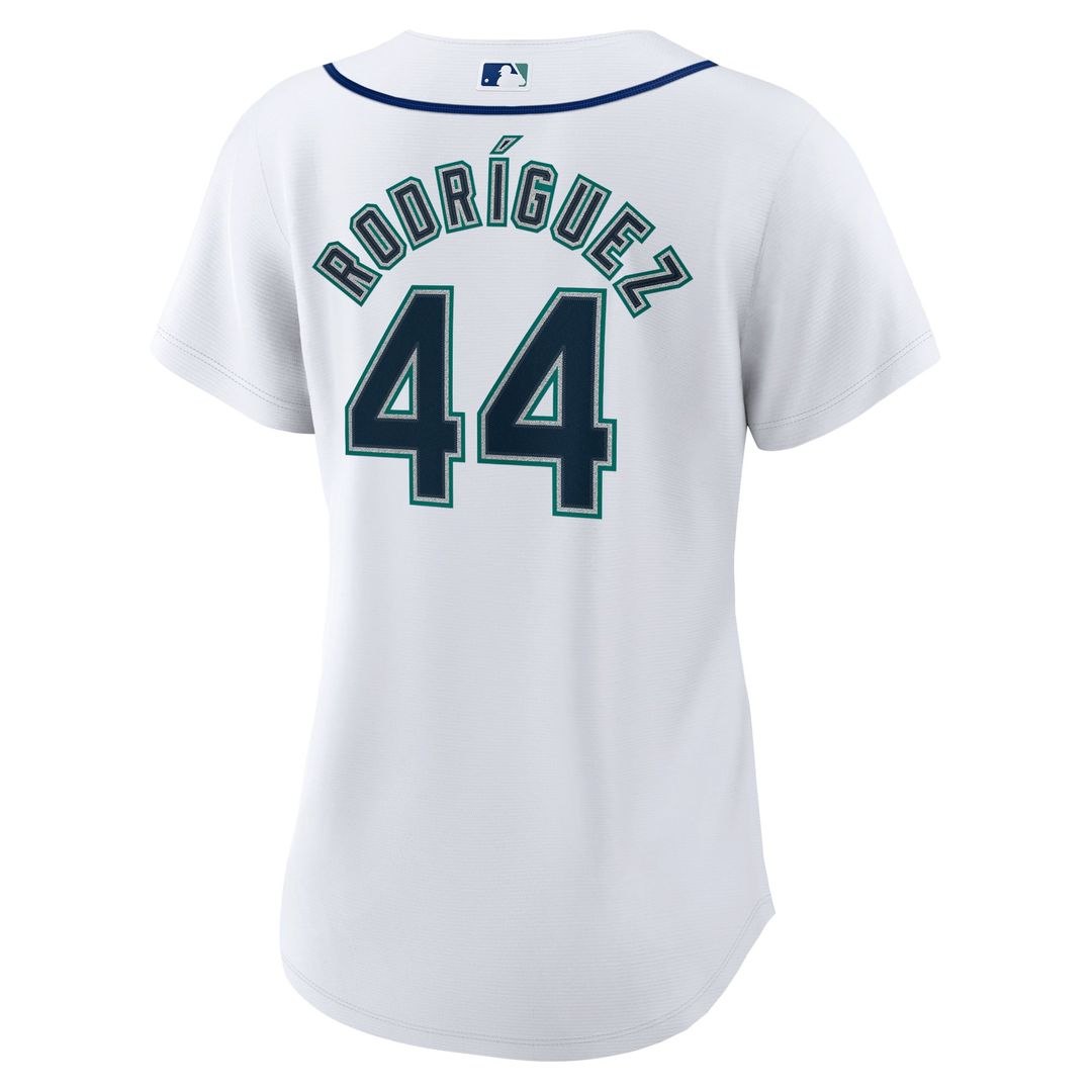 Seattle Mariners Julio Rodriguez Women's Home Replica Jersey — White