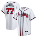 Atlanta Braves Joe Jiménez Home Replica Jersey — White