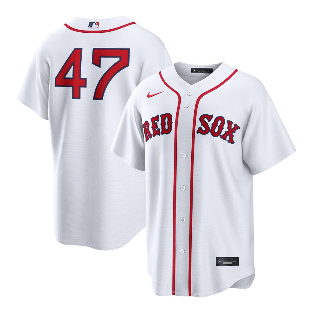 Boston Red Sox Jovani Moran Home Replica Jersey — White
