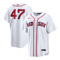 Boston Red Sox Jovani Moran Home Replica Jersey — White