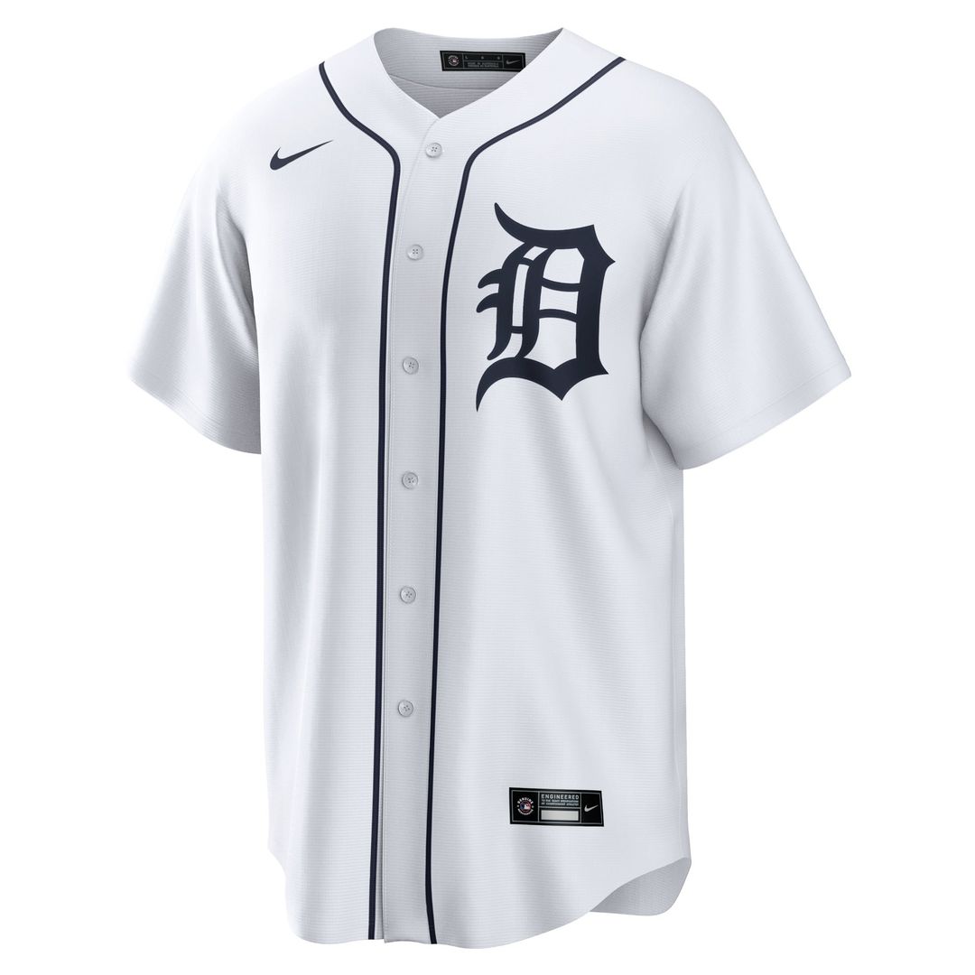 Detroit Tigers Spencer Torkelson Home Replica Jersey — White