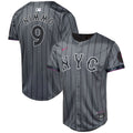 New York Mets Brandon Nimmo Youth 2024 City Connect Limited Jersey — Graphite