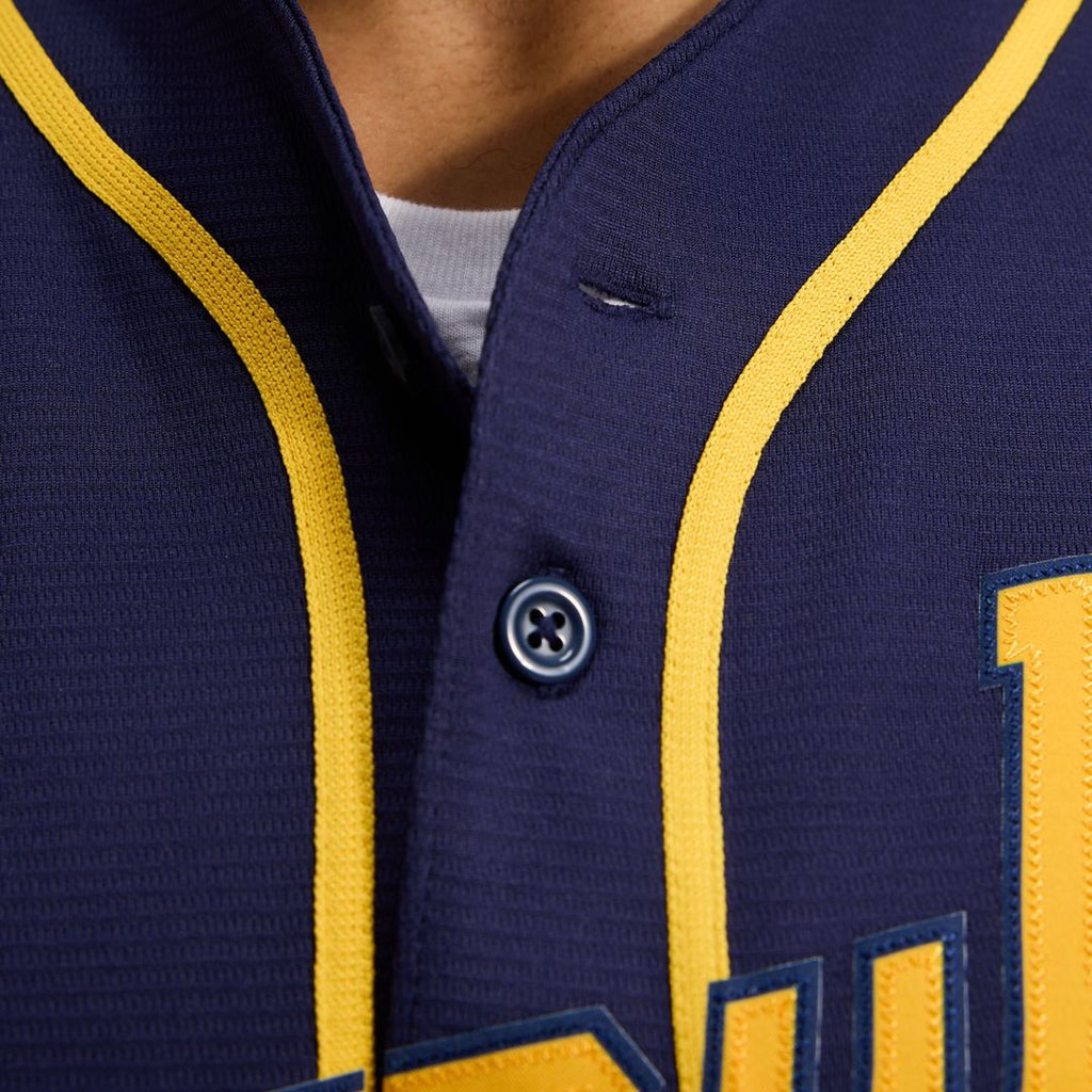 Milwaukee Brewers Home Replica Team Jersey — Cream