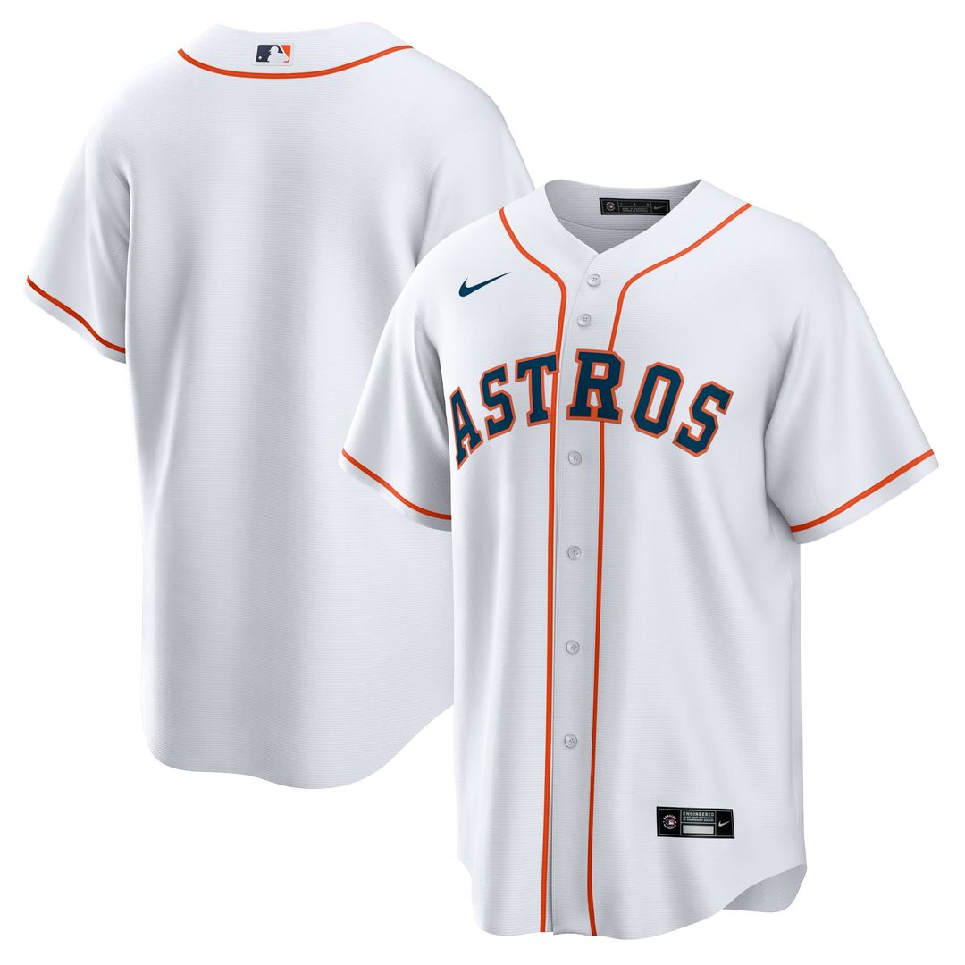 Houston Astros Alternate Replica Team Jersey — Orange