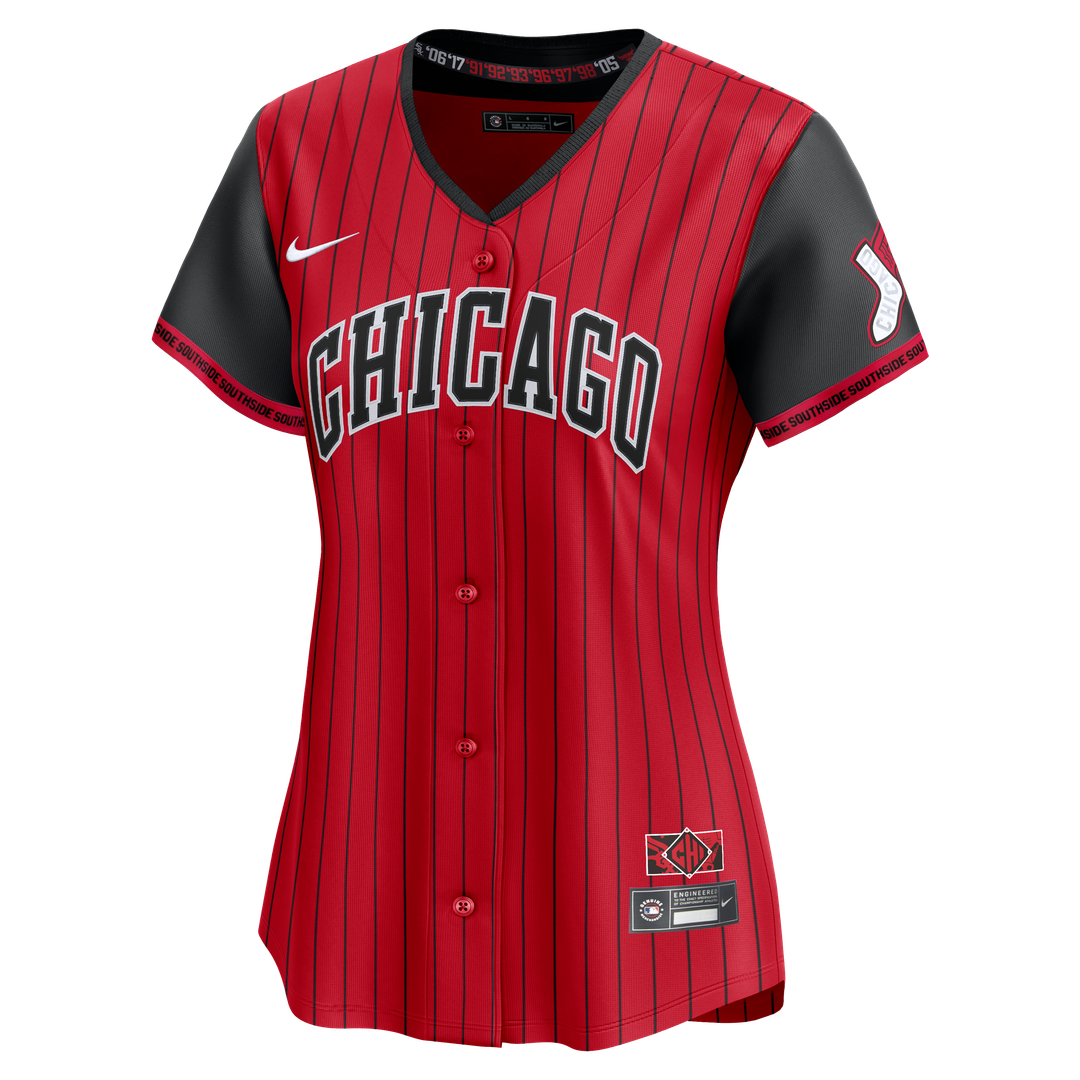 Chicago White Sox Women's 2025 City Connect Limited Jersey — Red/Black