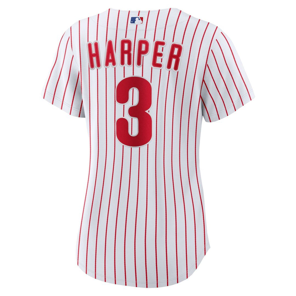 Philadelphia Phillies Bryce Harper Women's Home Replica Jersey — White
