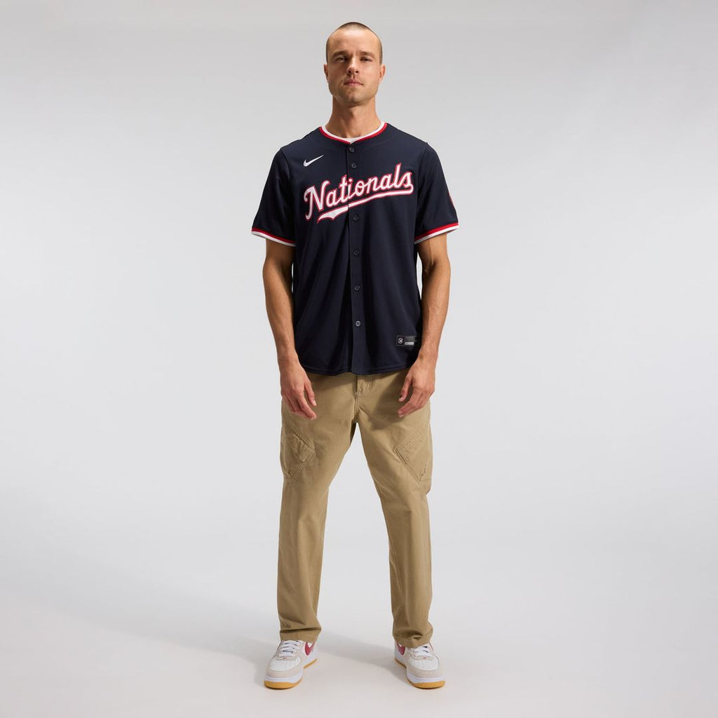 Washington Nationals James Wood Alternate Limited Jersey — Navy