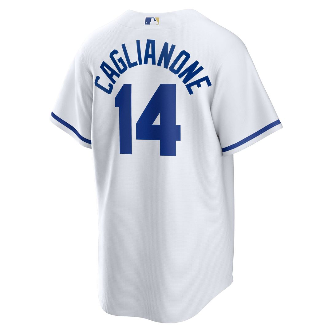 Kansas City Royals Jac Caglianone Home Replica Jersey — White