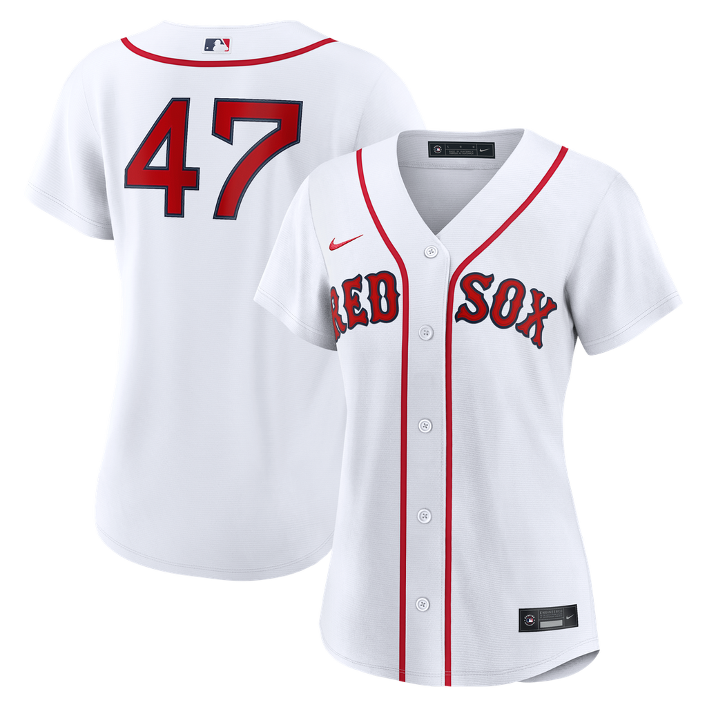 Boston Red Sox Jovani Moran Women's Home Replica Jersey — White