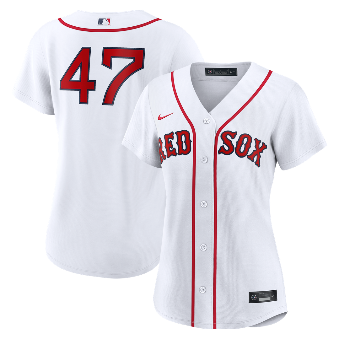 Boston Red Sox Jovani Moran Women's Home Replica Jersey — White