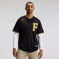 Pittsburgh Pirates Alternate Replica Team Jersey — Black