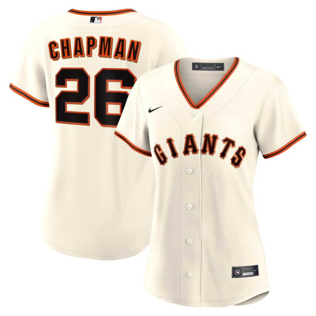 San Francisco Giants Matt Chapman Women's Home Replica Jersey — Cream