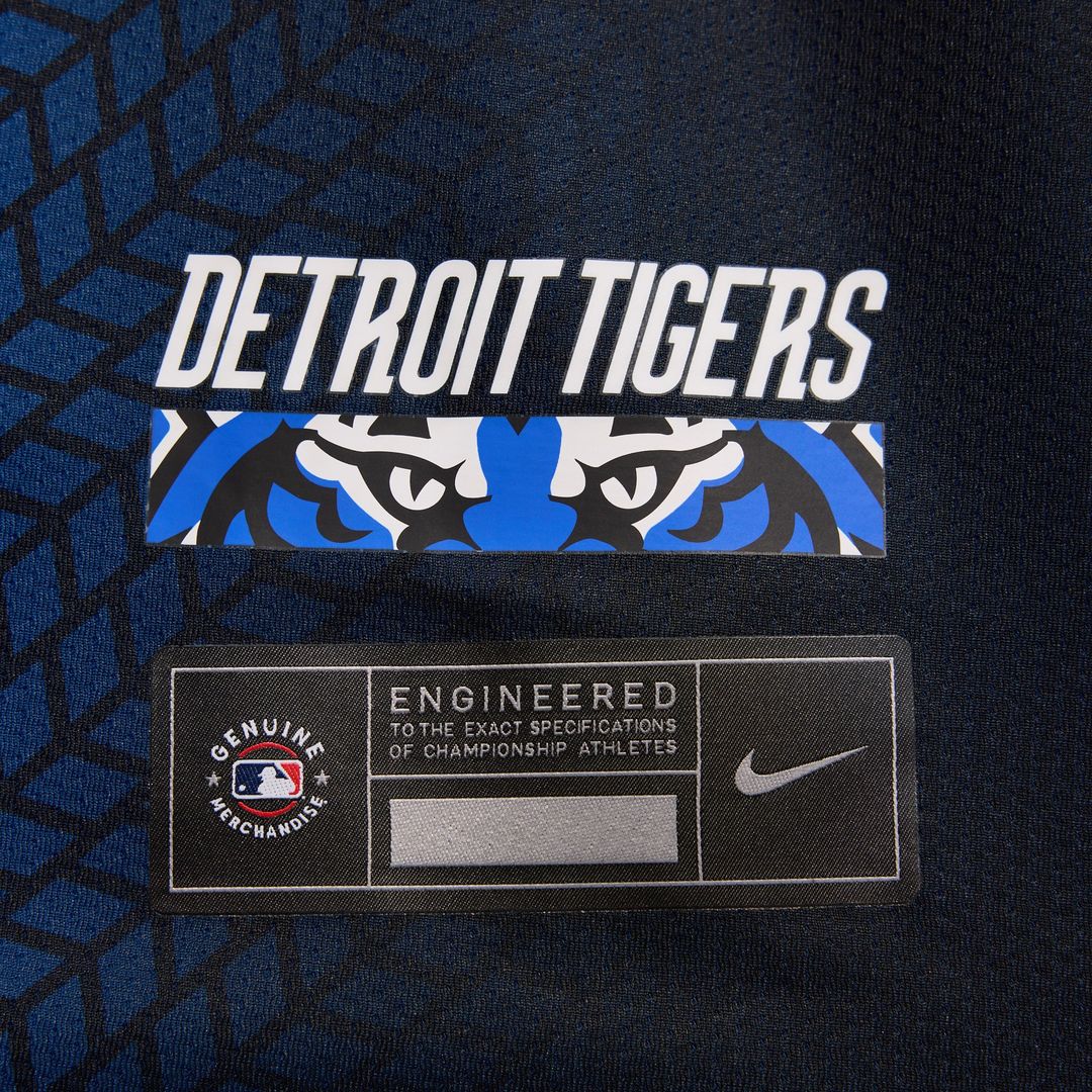 Detroit Tigers City Connect Limited Jersey — Blue