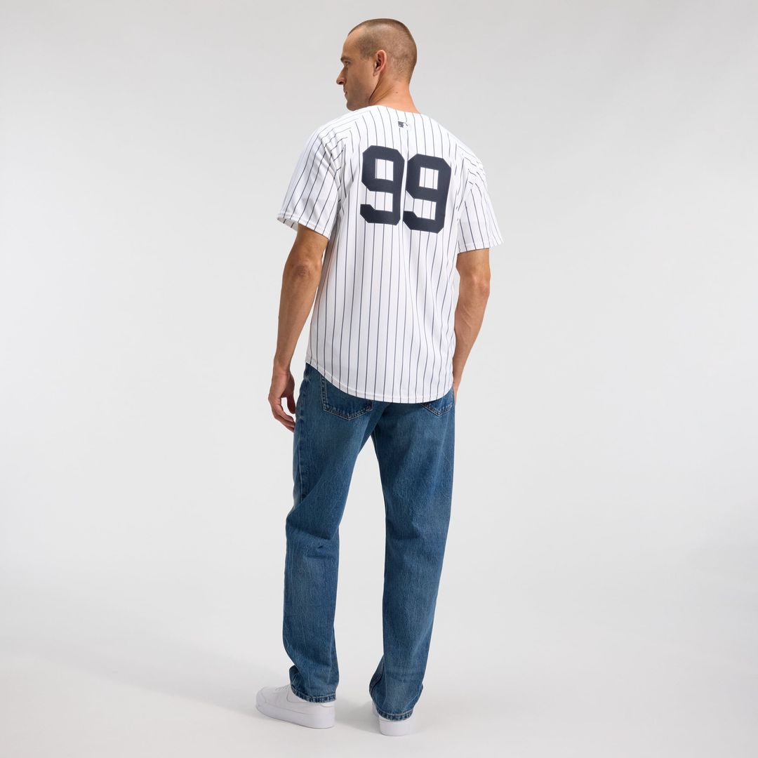 New York Yankees Aaron Judge Home Limited Jersey — White