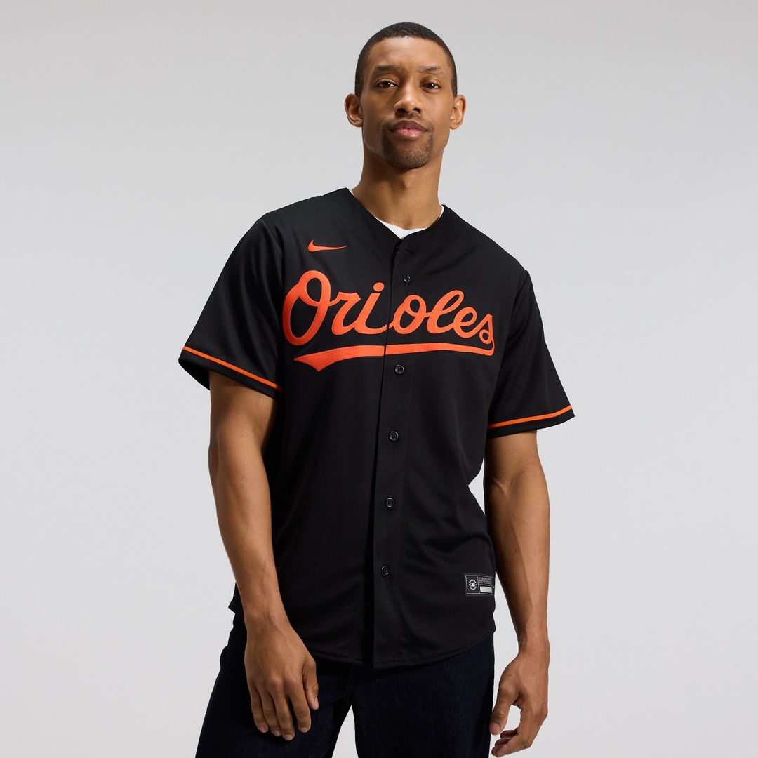 Baltimore Orioles Road Replica Team Jersey — Gray