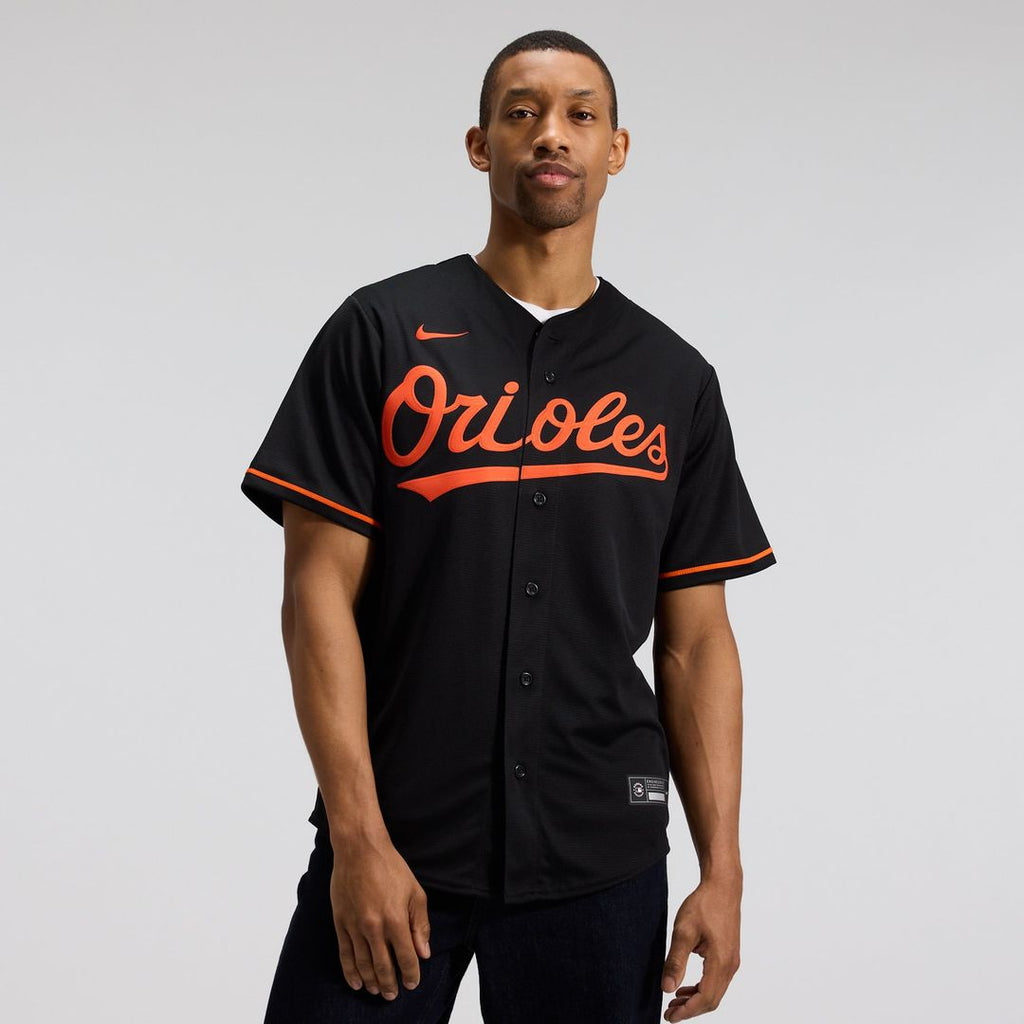 Baltimore Orioles Alternate Replica Team Jersey — Black