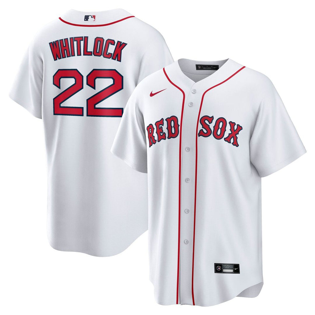 Boston Red Sox Garrett Whitlock Home Replica Jersey — White