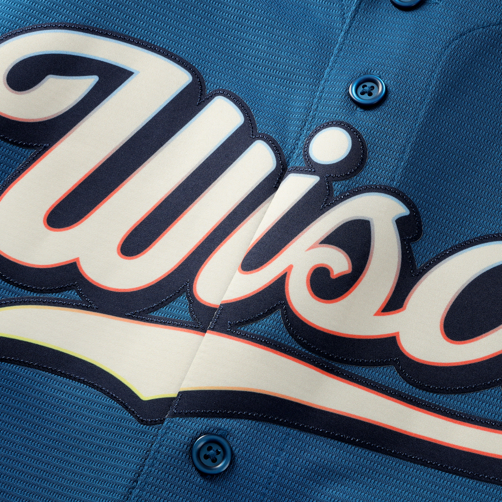 Milwaukee Brewers Christian Yelich 2026 City Connect Stadium Jersey — Mineral Blue