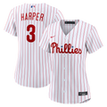 Philadelphia Phillies Bryce Harper Women's Home Replica Jersey — White