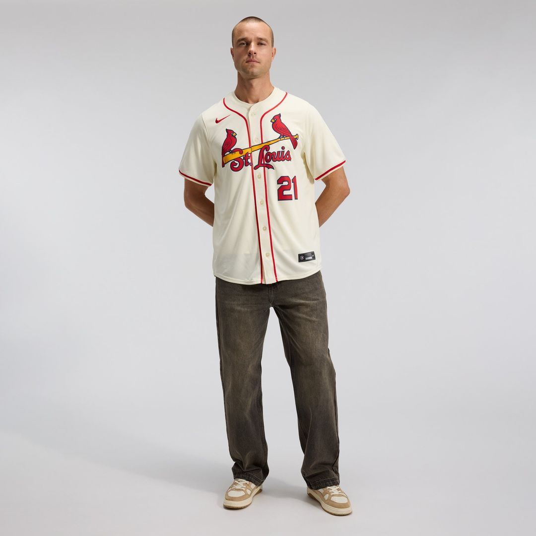 St. Louis Cardinals Lars Nootbaar Alternate 2 Limited Jersey — Cream