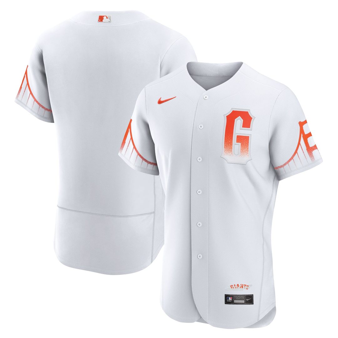 San Francisco Giants City Connect Authentic Jersey — White