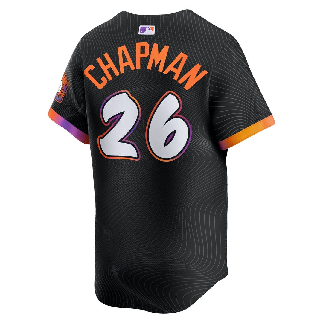 San Francisco Giants Matt Chapman 2025 City Connect Limited Jersey — Anthracite
