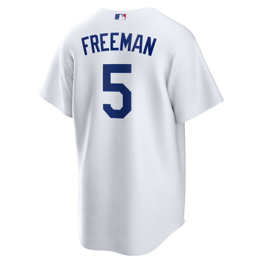 Los Angeles Dodgers Freddie Freeman Home Replica Jersey — White