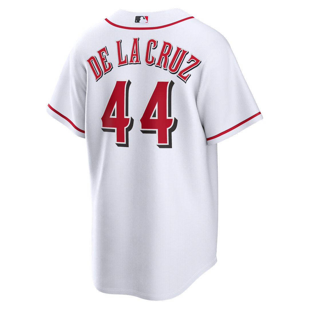 Cincinnati Reds Elly De La Cruz Home Replica Jersey — White