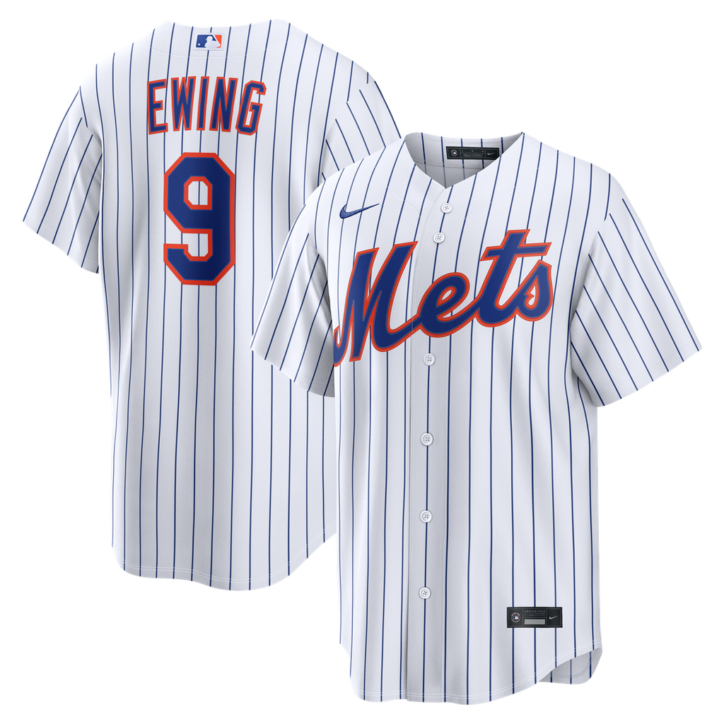 New York Mets AJ Ewing Home Replica Jersey — White